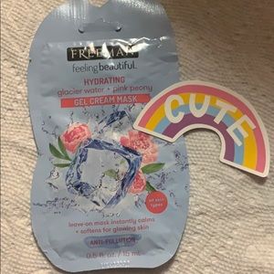 Freeman face mask with a free cute sticker